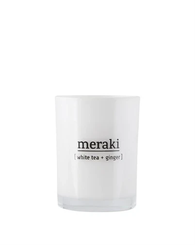 Meraki - Duftlys - White Tea & Ginger 